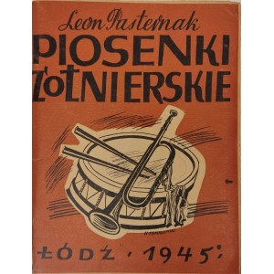 PASTERNAK Leon - PIOSENKI DES SOLDATS (1940-1944)