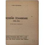 PASTERNAK Leon - PIOSENKI DES SOLDATS (1940-1944)