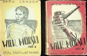 LONDON Jack - SEA WOLF volume I-II, Italy 1946
