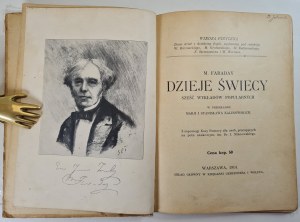 FARADAY M. - THE DAUGHTERS OF THE CANDLE Six popular lectures, 1914 ed.