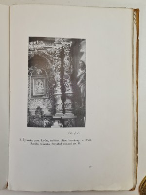 PIOTROWSKI Józef - OCHRONA ZABYTKÓW A ODBUDOWA KRAJU 18 illustrations, wyd.1916