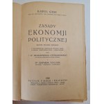 GIDE Karol - ZASADY EKONOMJI POLITYCZNEJ, wyd.1922