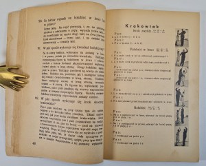 WAXMAN Józef - TAÑCE NARODOWE - Modern textbook for learning Kujawiak, Oberek, Mazur, Krakowiak, Trojak, wyd.1937