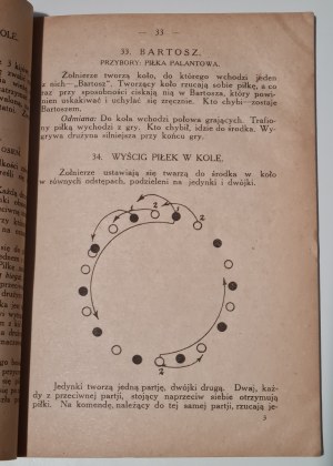 ZABAWY I GRY RUCHOWE DLA WOJSKA - Wojskowy Instytut Naukowo-Wydawniczy, wyd.1922