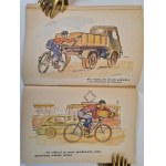 KOWALIK Tadeusz - JEŻDŻĘ ROWEREM, numéro 1 de 1957 [illustrations en couleur].