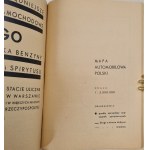 JEDZIEMY... wydane przez Technika Samochodowa organ koła samochodowego przy stow. techn. polskich w Warszawie [mapy polski dla automobilu]