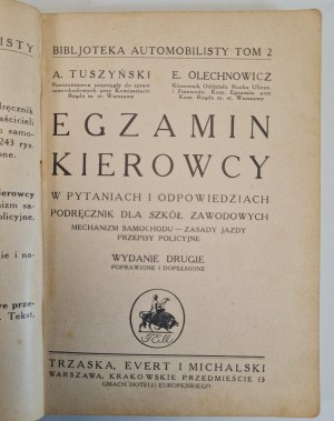 TUSZYNSKI, OLECHNOWICZ - DRIVER'S EXAM, AUTOMAKER'S LIBRARY 2