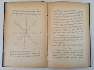 PODLASIA'S SAMOTNIK - STO PASJANTS A manual for amateurs of puzzles from preference and wist cards. Solitaires from one, two and four card decks. Solitaire puzzles for one and two persons, ed.1899