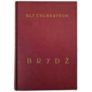CULBERSTON Ely - BRYDŻ (rozgrywka), wyd.1937