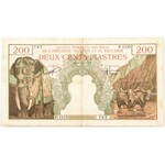 200 PIASTRÓW, Indochiny Francuskie, 1953