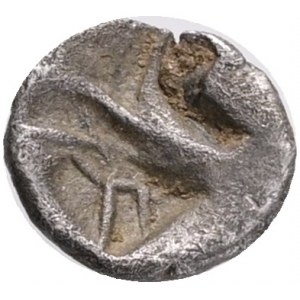 Asia Minor - Lycia - Uncertain Dynasty - AR Obol 5th century BC, Wild boar / Incusum (S. -.- / SNG von Aulock 4047) Silver 0,27 g