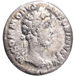 Commodus 182 CE, Denarius RIC 45 Silver 2,40g 16 mm mint Roma