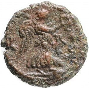 Roman Provincial Coins, Egypt,Alexandria, Maximianus Herculius, Billon Tetradrachm, AD 286-305. ΜΑΞΙΜΙΑΝΟϹϹϹЄΒ, laureate, draped and cuirassed bust right, seen from behind / Nike advancing right, holding wreath and palm; star to right; L-Ϛ (date) across