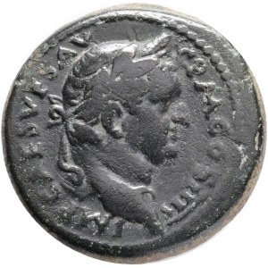 SYRIA. Seleucis and Pieria. Vespasian (69-79) Antioch. Ae.Obv : MP CAES VES(P) AVG P M COS IIII.Laureate head of Vespasian, rght.Rev : S C.In laurel wreath.Ref.: RPC II online 2006.AE. 14,43g.