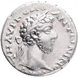 CAPPADOCIA.Caesarea. Commodus (AD 177-192). AR Trihemidrachm.Obv: ΑΥΤ Μ ΑΥΡ ΚοΜο ΑΝΤωΝΙΝο ϹΕ. Laureate head of Commodus (short beard), right. Rev: ΥΠΑΤΟϹ Γ ΠΑΤ ΠΑΤΡΙ. Nike advancing, left, holding wreath and palm-branch. Ref. : not in standard references!