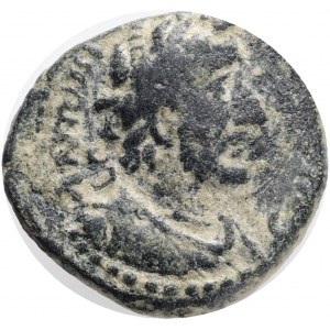 Lycaonia, Iconium (as Claudiconium / Eikonion). Antoninus Pius, AD.138-161. Æ. Obv.:ANTONIN-VS PIVS AVG. Laureate, draped and cuirassed bust of Antoninus Pius right. Rev.: CO-L I-CO. Helmeted and draped bust of Athena right. Ref.: RPC IV 7259; SNG von Aul