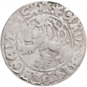 Czechy VLADISLAV II. Grosz praski , ND, (1471-1516), typ Ha#XI., Ag. 2,59 g, 28 mm, Kutná Hora (Kuttenberg)
