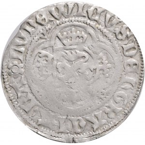 Germany Hessen Kronichter Groschen ND LUDWIG II. 1458-71, Kassel , Saurma#2232 var. Ag. 2,38g , 27mm