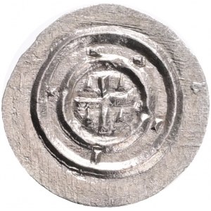 Hungary 1 Denar ND 1131-41 Béla II Var. E , Cross with 9 lines, ÉH#53, H#102, Ag.0,37g, 11,5mm