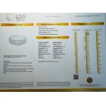 RING AUS 18K WEISSGOLD - 4,10 GR MIT DIAMANTEN - DH-R771