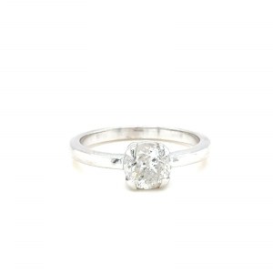 RING IN WHITE GOLD 3.22 GR WITH DIAMONDS - RNG41107