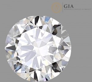 NATURAL DIAMOND 1.05 CT F VS2 - GIA