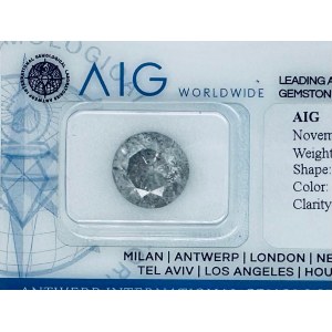 PŘÍRODNÍ DIAMANT 5,64 J - I3 - AIG - C30405-4