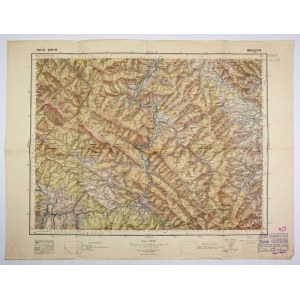 MIKULICZYN - mapa 1:100 000. 1933