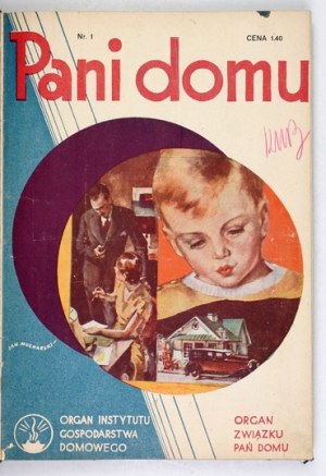 PANI Domu. Monthly magazine devoted to household organization. R. 6 1932