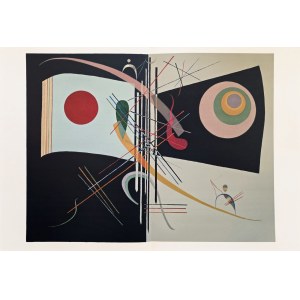 Wassily Kandinsky, Kompozycja,1937. z albumu Derrière Le Miroir nr 179, 1969
