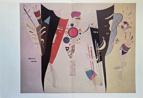 Wassily Kandinsky, Reciprocal Accords (Accord Réciproque) ,1942. z albumu Derrière Le Miroir nr 179, 1969