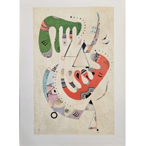 Wassily Kandinsky, Kompozice,1940. z Derrièrova alba Le Miroir no. 179, 1969