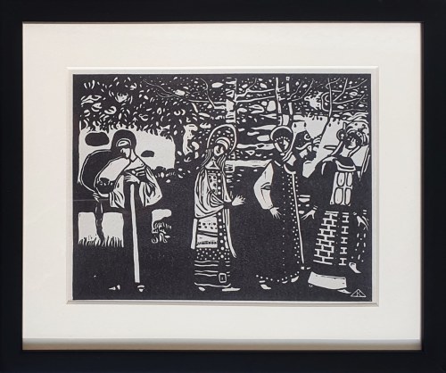 Wassily Kandinsky, Women in the Woods (Frauen im Wald - 1907, 1955