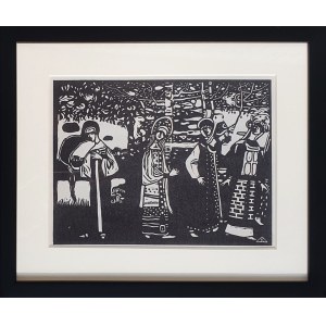 Wassily Kandinsky, Women in the Woods (Frauen im Wald - 1907, 1955
