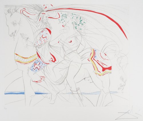 Salvador Dali, Diane de Poitiers, 1975