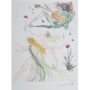 Salvador Dali, La Joie De Vivre, 1971