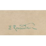 Erna Rosenstein (1913 Lwów - 2004 Warszawa), Przecięta biel, 1977