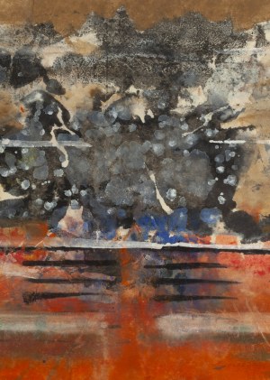 Teresa Panasiuk (1938 Warszawa - 2021 ), Bez tytułu, 1972