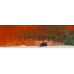 Teresa Panasiuk (1938 Warszawa - 2021 ), Bez tytułu, 1972