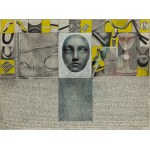 Zbigniew Makowski (1930 Warszawa - 2019 Warszawa), Bez tytułu [praca dwustronna], 1982