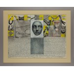 Zbigniew Makowski (1930 Warszawa - 2019 Warszawa), Bez tytułu [praca dwustronna], 1982