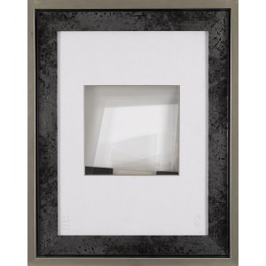 Jan Berdyszak (1934 Zawory - 2014 Poznań), Passe-par- tout połową negatywu, 1998
