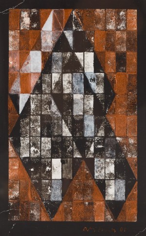 Janusz Orbitowski (1940 Krakow - 2017 Krakow), Composition, 2001