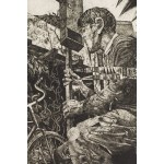 Wojciech Fangor (1922 Warszawa - 2015 Warszawa), Projekt rzeźb stojących - zestaw 2 prac