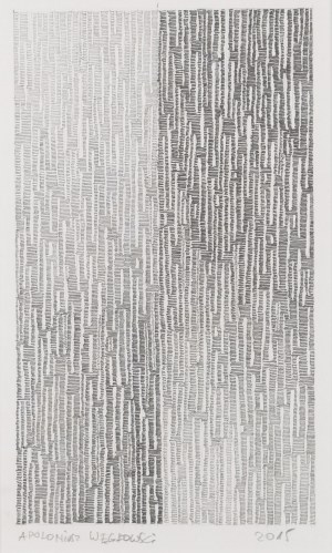 Apoloniusz Węgłowski (ur. 1951, Piaseczno), Bez tytułu, 2015