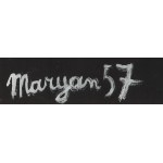 Pinchas Burstein \ Maryan (1927 Nowy Sącz - 1977 Nowy Jork), Bez tytułu, 1957