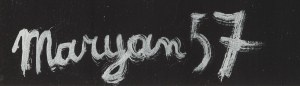 Pinchas Burstein \ Maryan (1927 Nowy Sącz - 1977 Nowy Jork), Bez tytułu, 1957