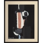 Pinchas Burstein \ Maryan (1927 Nowy Sącz - 1977 Nowy Jork), Bez tytułu, 1957