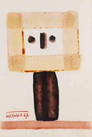 Witold Kaczanowski \ Witold-K (1932 Warszawa - 2025 ), Bez tytułu, 1967