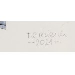 Tomasz Ciecierski (1945 Kraków - 2024 Warszawa), Bez tytułu, 2021